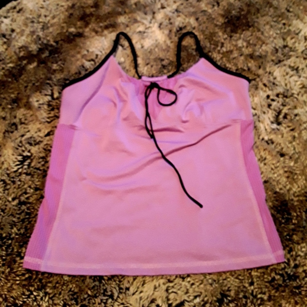 inmotion by New York Top yoga workout purple